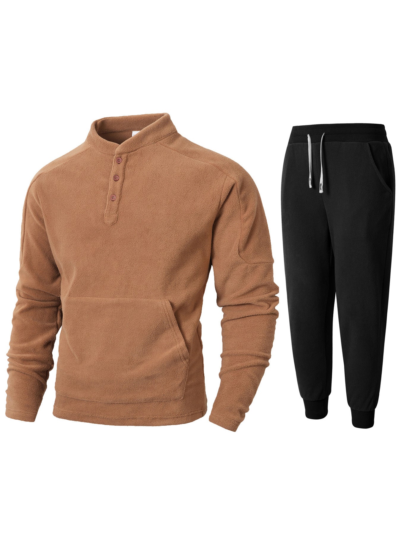 Herren Fleece Freizeitanzug Stilzeits