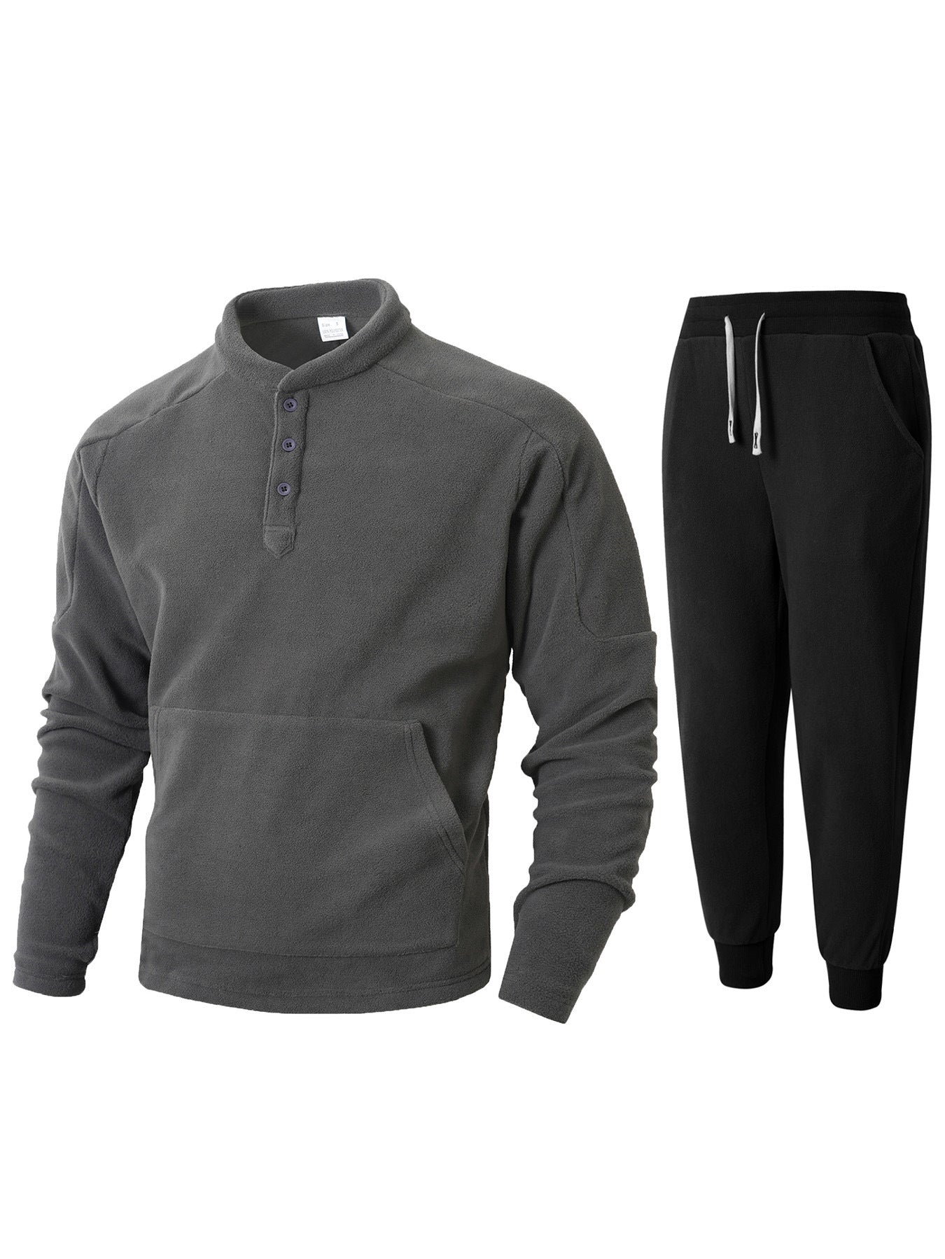 Herren Fleece Freizeitanzug Stilzeits