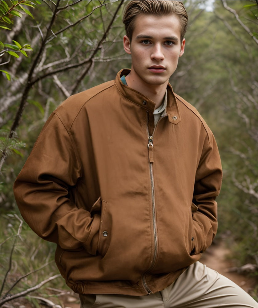 Herren vielseitige Outdoor-Jacke mit praktischen Taschen und wetterfestem Material Stilzeits