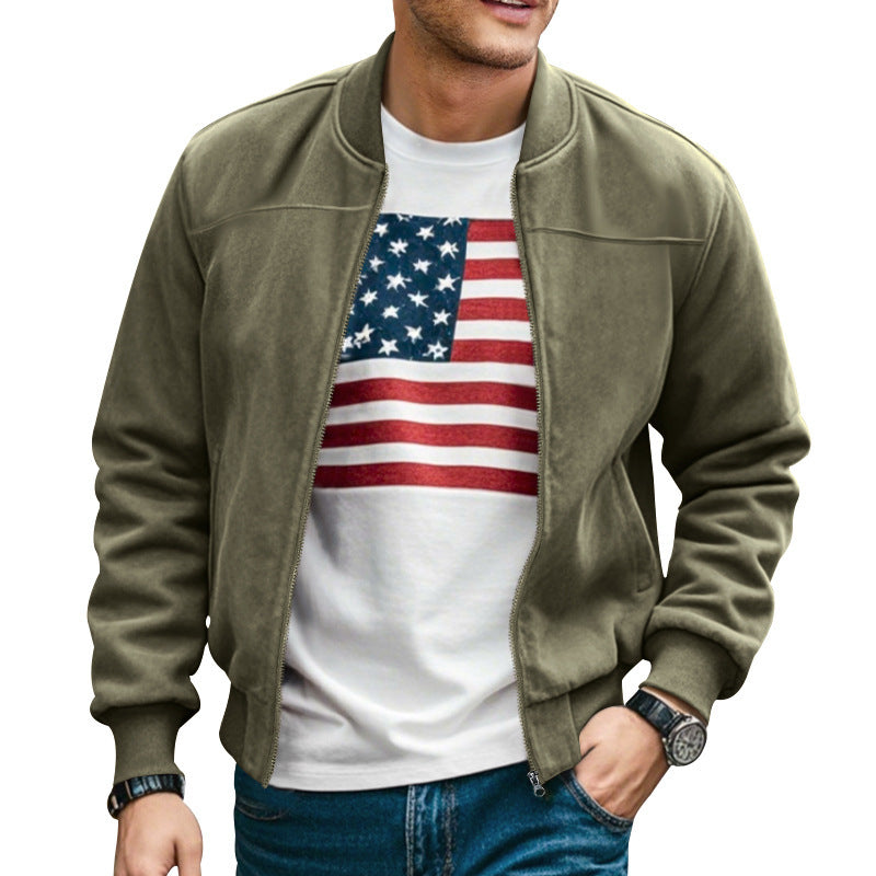 Herren Bomberjacke mit modernem Schnitt und praktischen Taschen Stilzeits