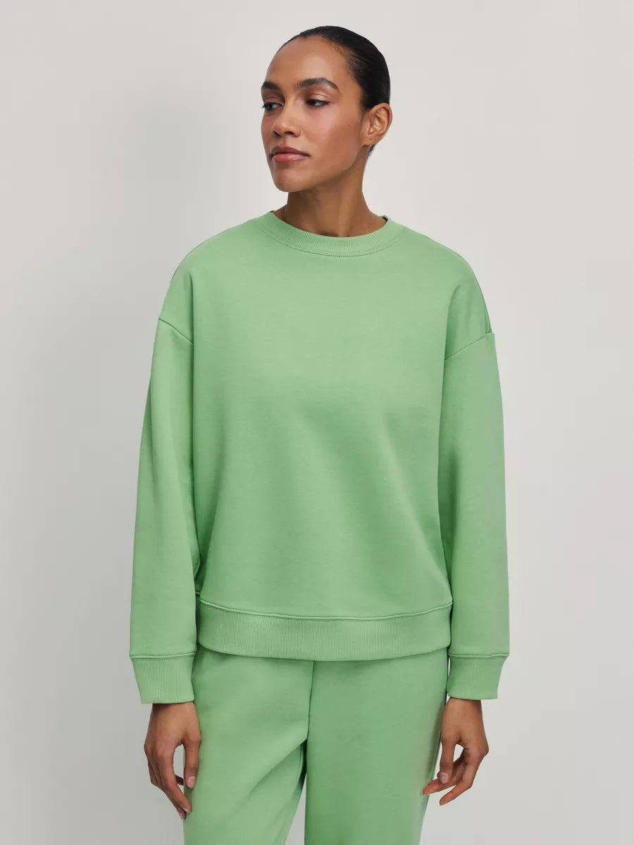 Damen Bequemer Oversized Sweatpullover mit lässigem Schnitt Stilzeits