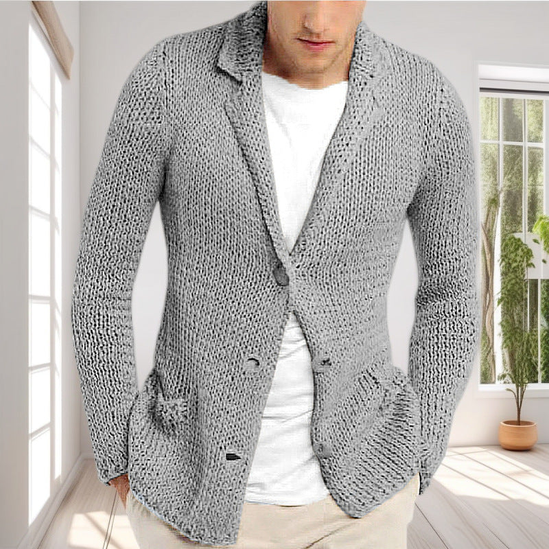 Herren Strickblazer Stilzeits