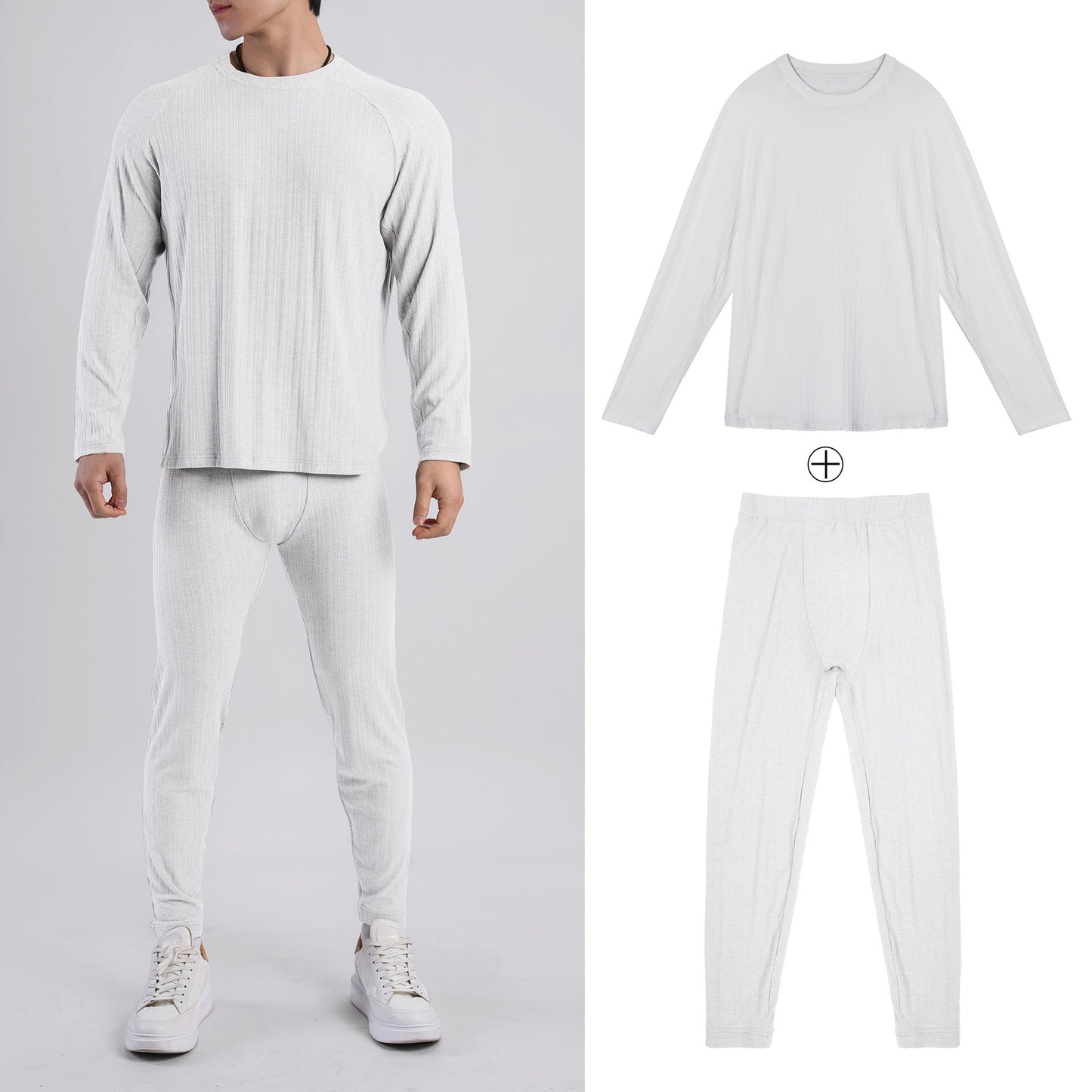 Herren Thermo-Set mit innovativer Wärmeisolierung und feuchtigkeitstransportierenden Eigenschaften Stilzeits