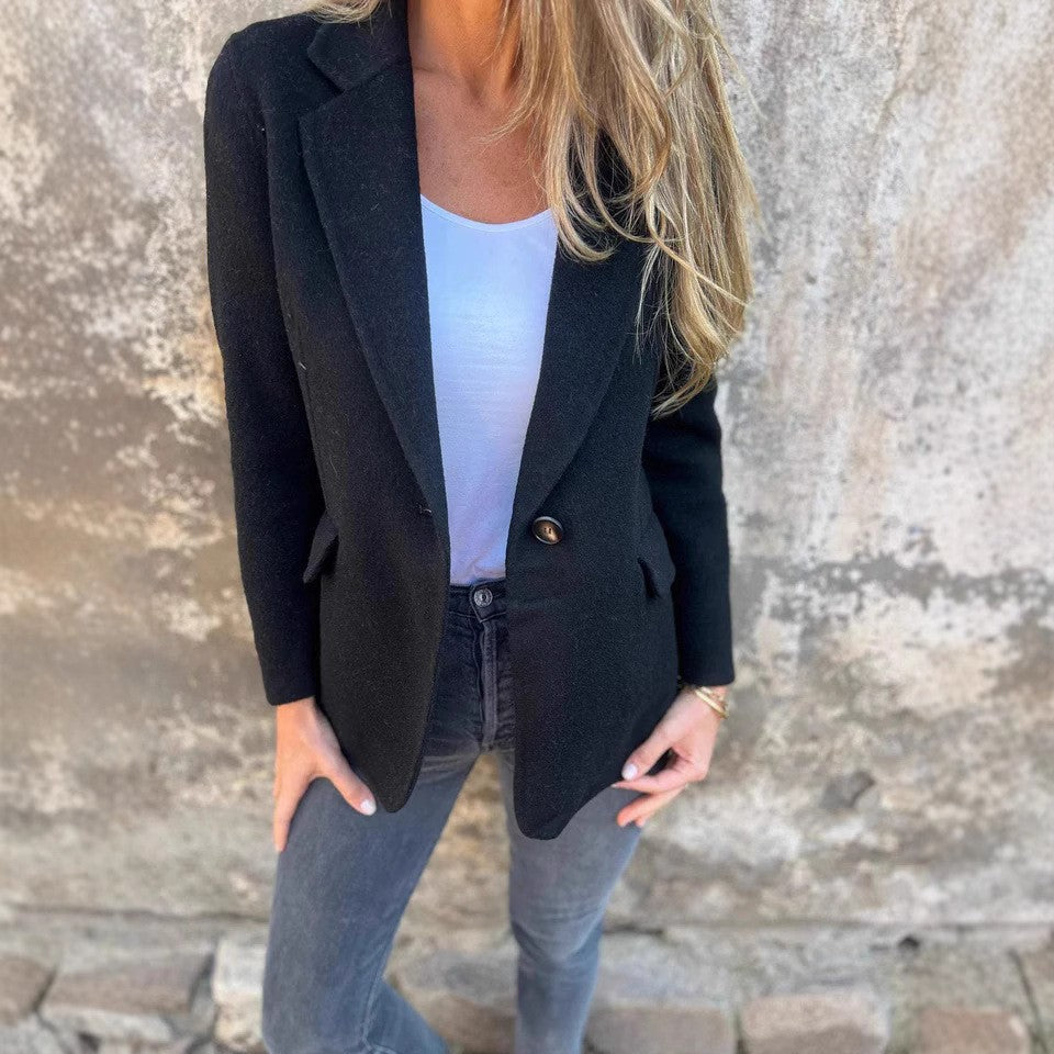 Damen Eleganter und bequemer Business-Blazer Stilzeits