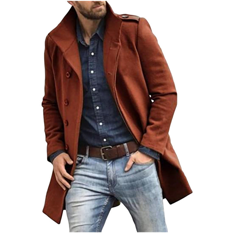 Herren klassischer Trenchcoat mit modernem Schnitt Stilzeits
