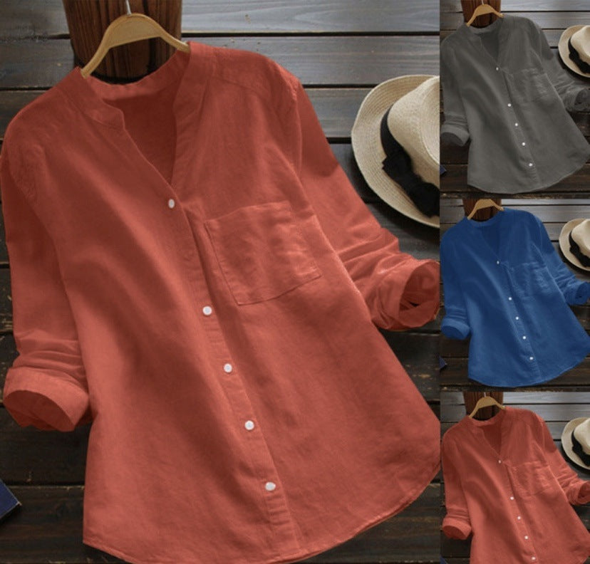 Damen Bluse mit eleganter Knopfleiste und moderner Passform Stilzeits