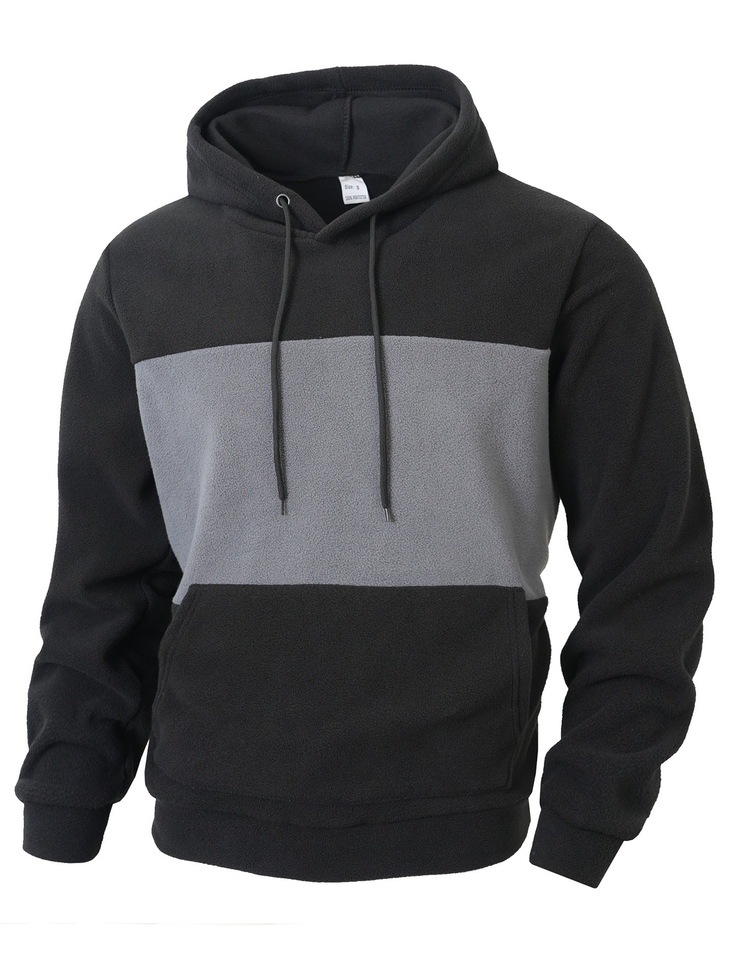 Herren Fleece-Hoodie mit innovativem Design Stilzeits