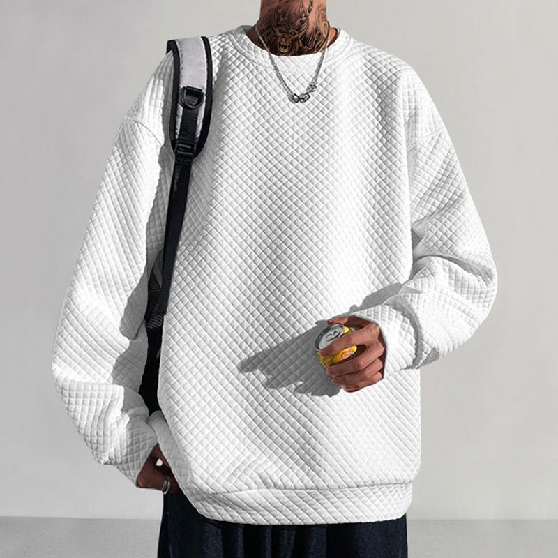 Herren Sweatshirt mit strukturiertem Design Stilzeits