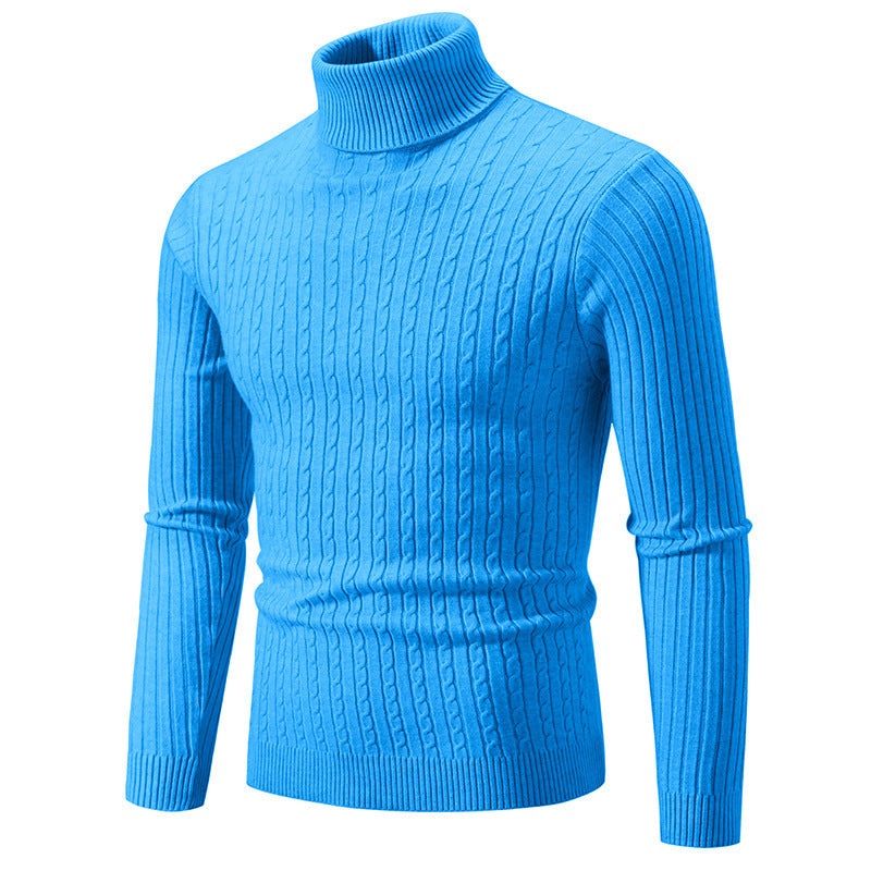 Herren Rollkragenpullover aus komfortabler Strickqualität Stilzeits