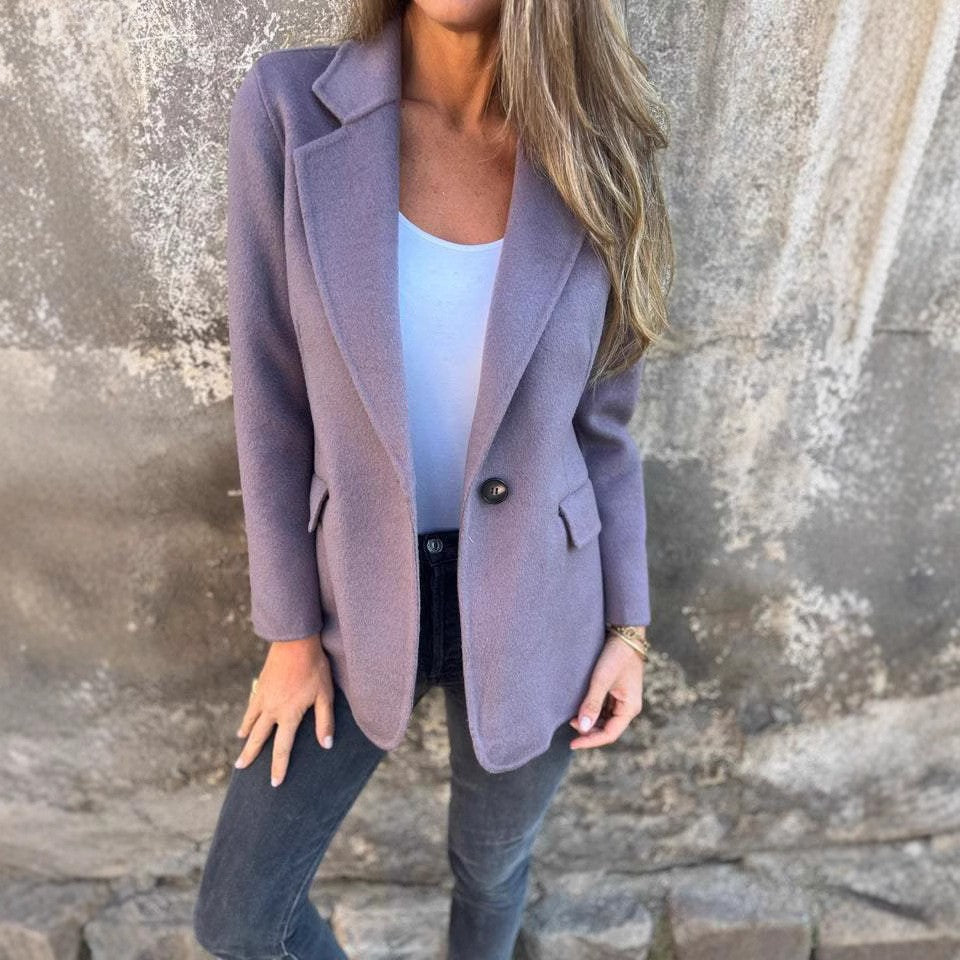 Damen Eleganter und bequemer Business-Blazer Stilzeits