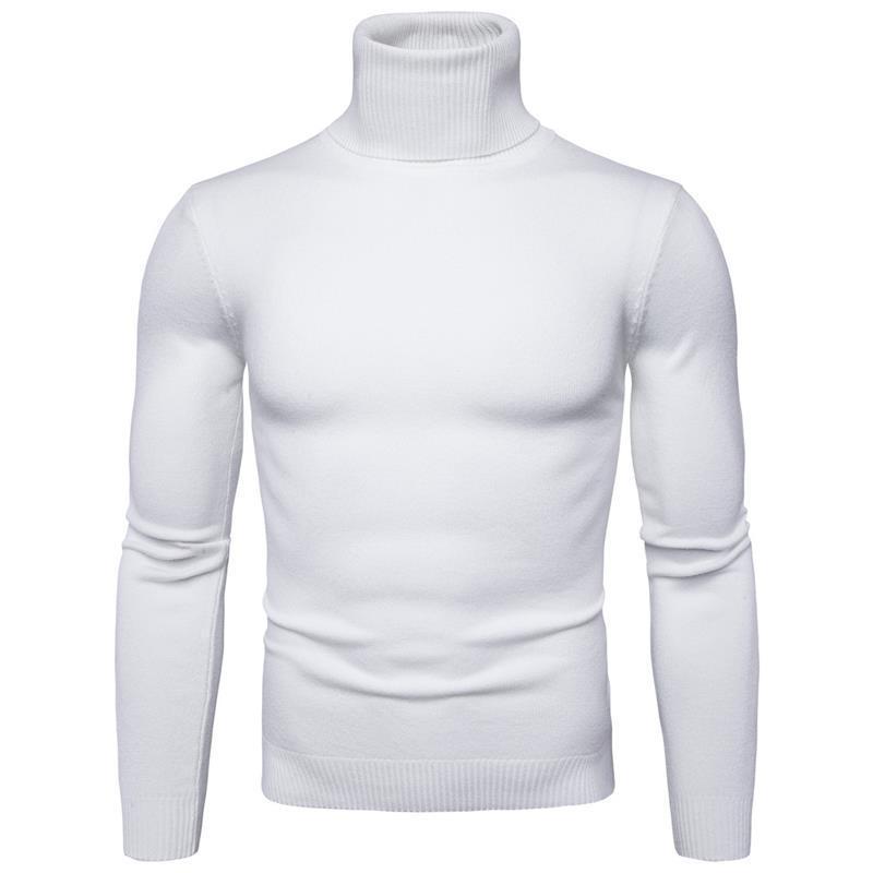 Herren Rollkragenpullover aus feiner Merinowolle Stilzeits