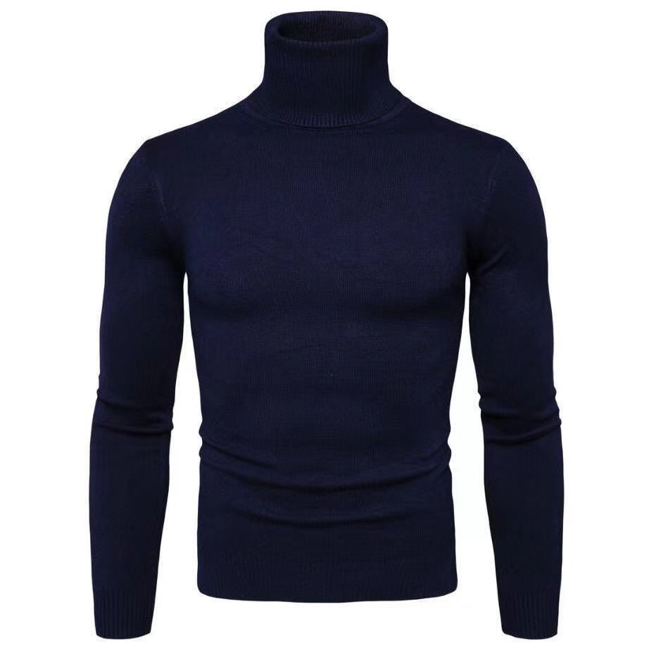 Herren Rollkragenpullover aus hochwertiger Baumwolle Stilzeits