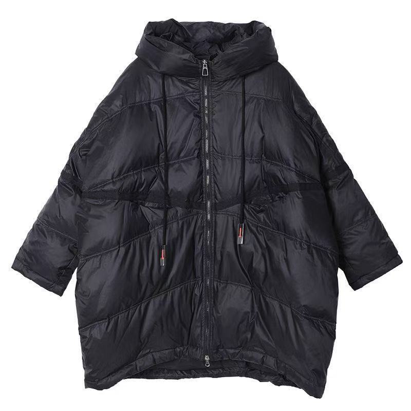 Damen Oversized Steppjacke mit praktischen Taschen und hohem Kragen Stilzeits