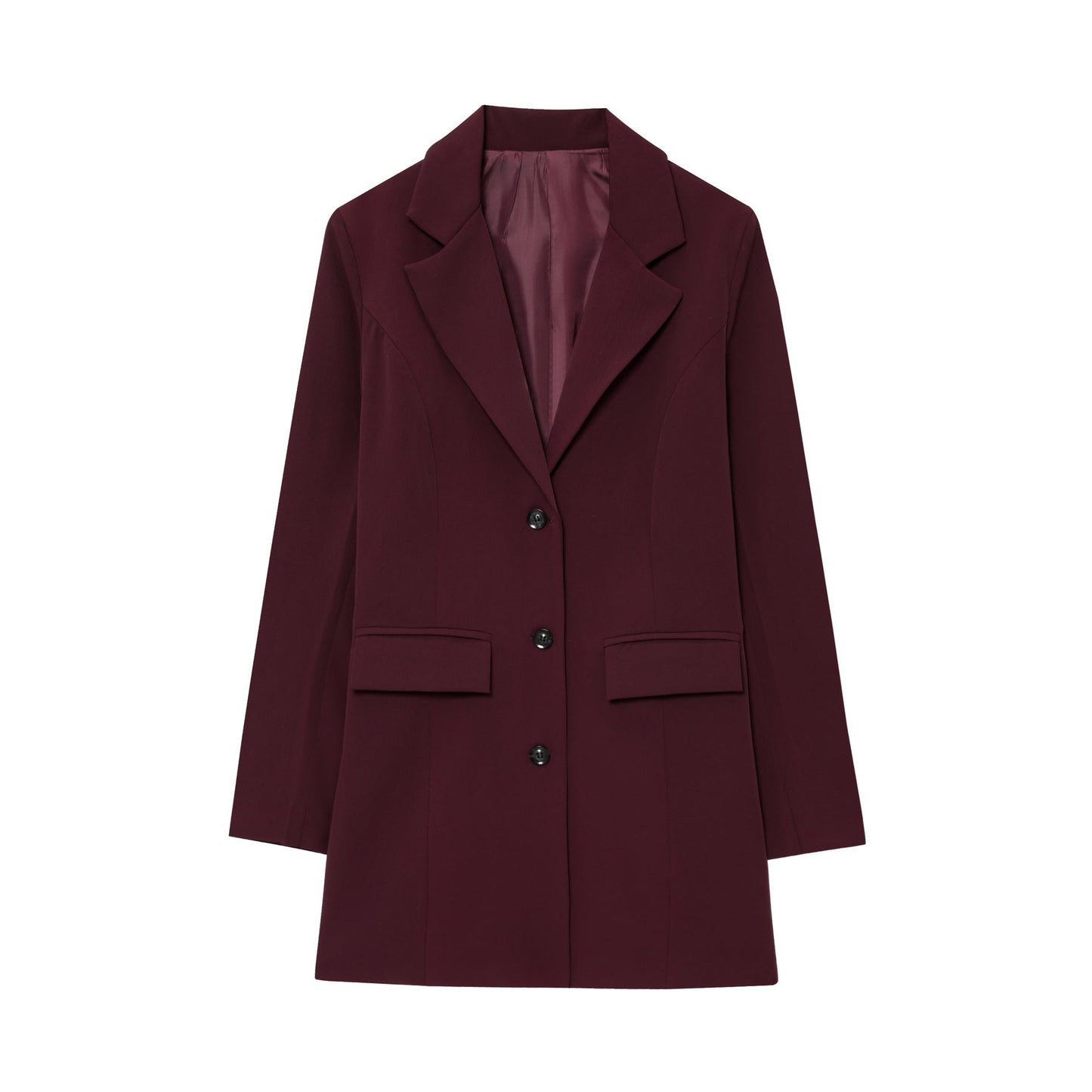 Damen eleganter Blazer mit tailliertem Schnitt Stilzeits