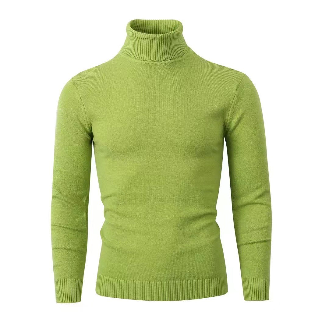 Herren Rollkragenpullover aus hochwertiger Baumwolle Stilzeits