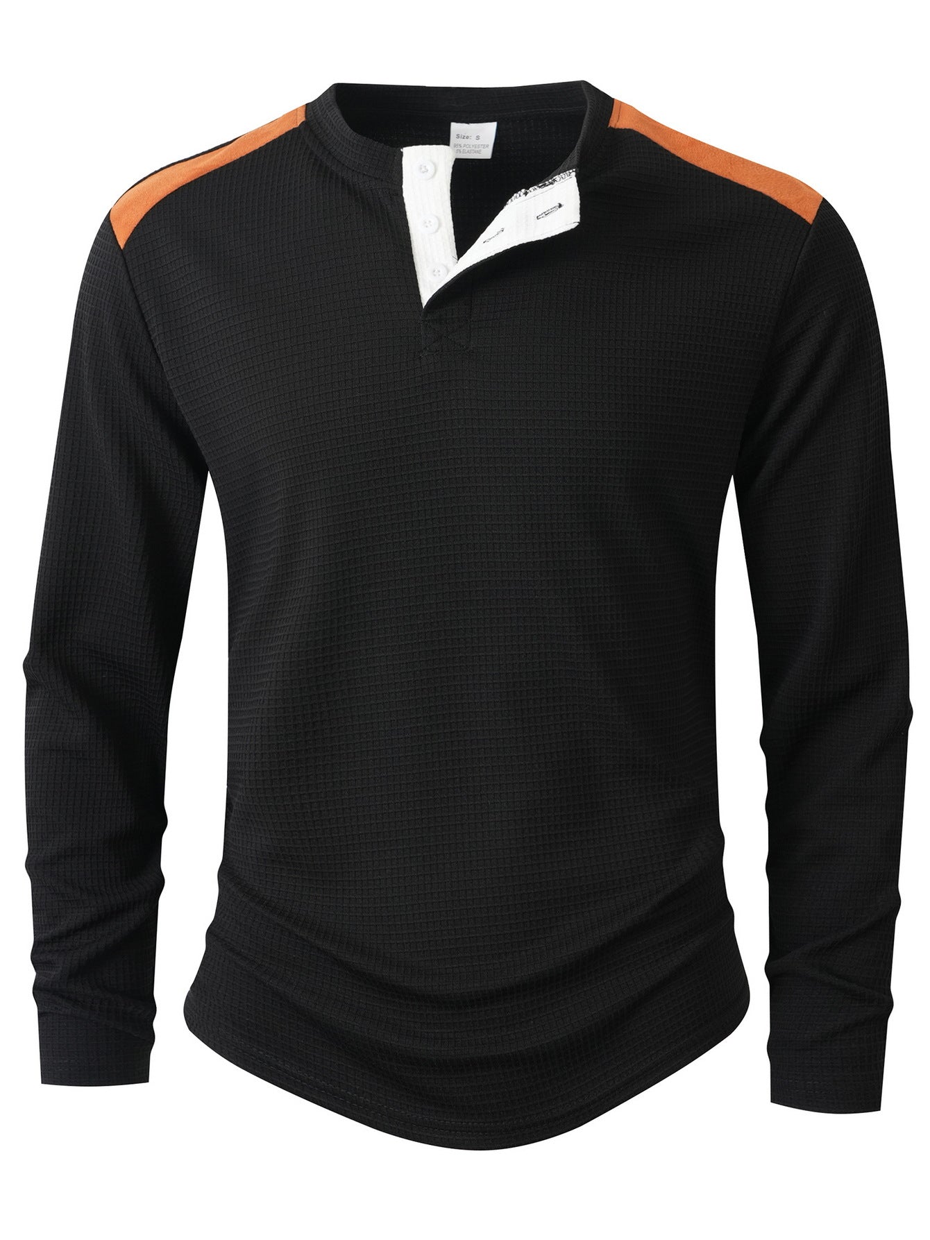 Herren Langarmshirt mit einzigartigem Strukturdesign Stilzeits