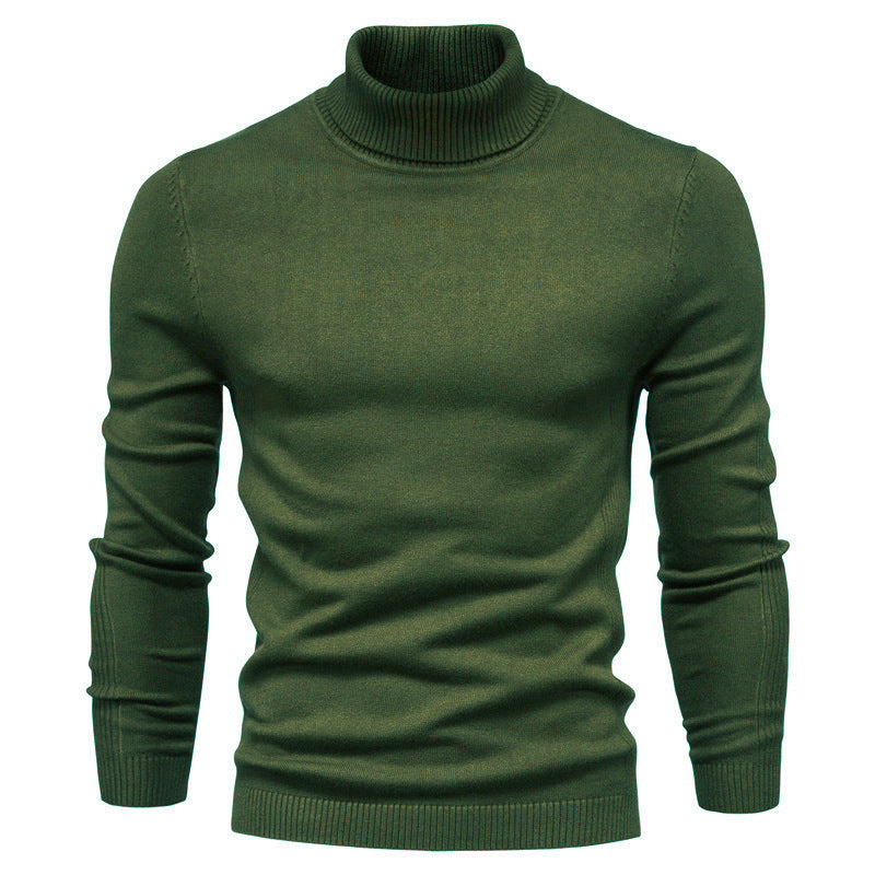 Herren Rollkragenpullover aus feinster Wolle Stilzeits