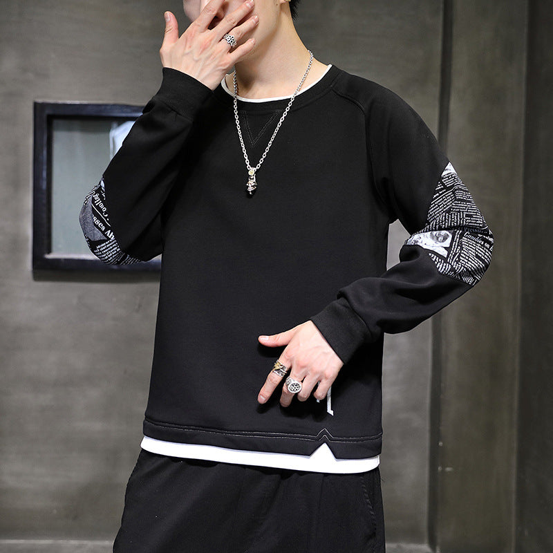 Herren modisches Sweatshirt mit einzigartigen Druckdetails Stilzeits