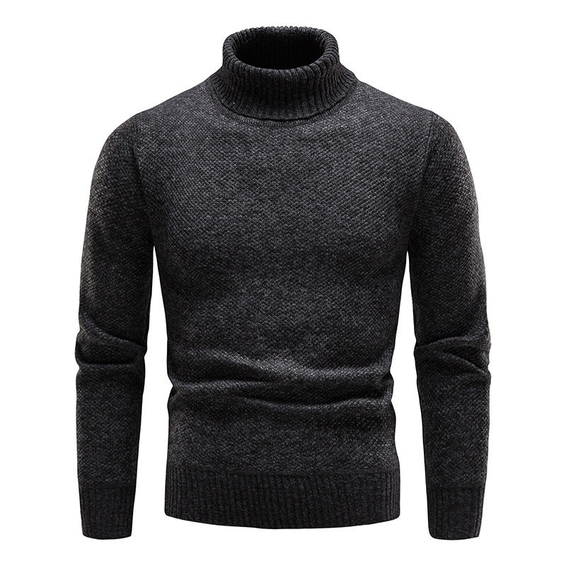 Herren Rollkragenpullover aus hochwertiger Wolle Stilzeits