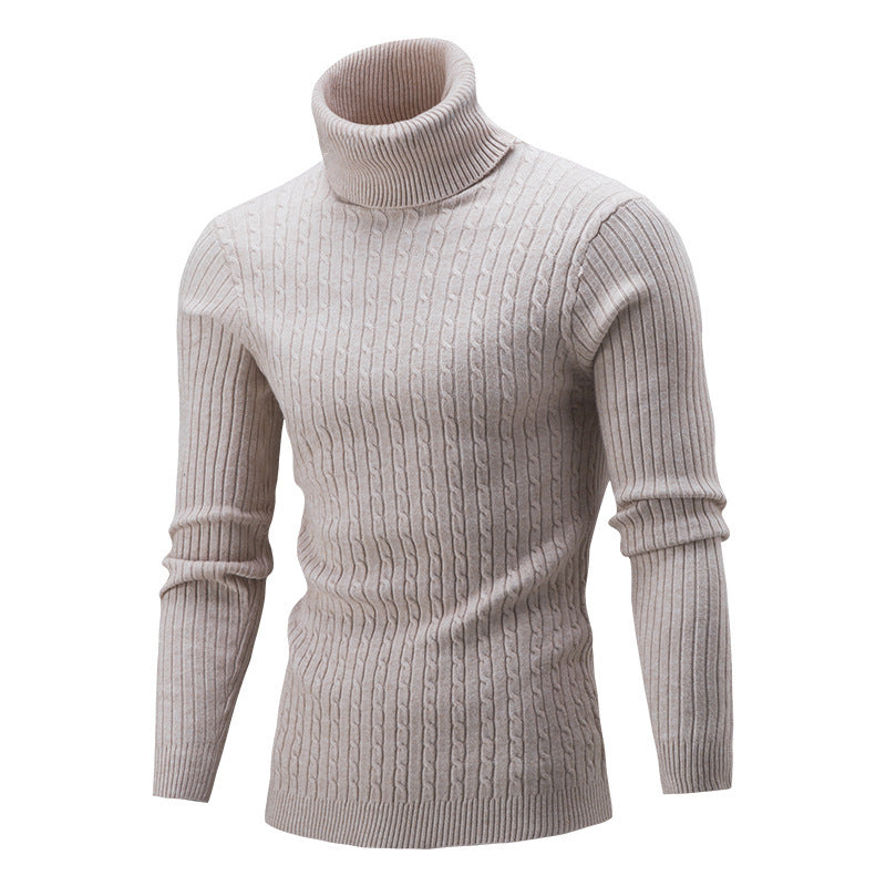 Herren Rollkragenpullover aus hochwertigem Strick Stilzeits