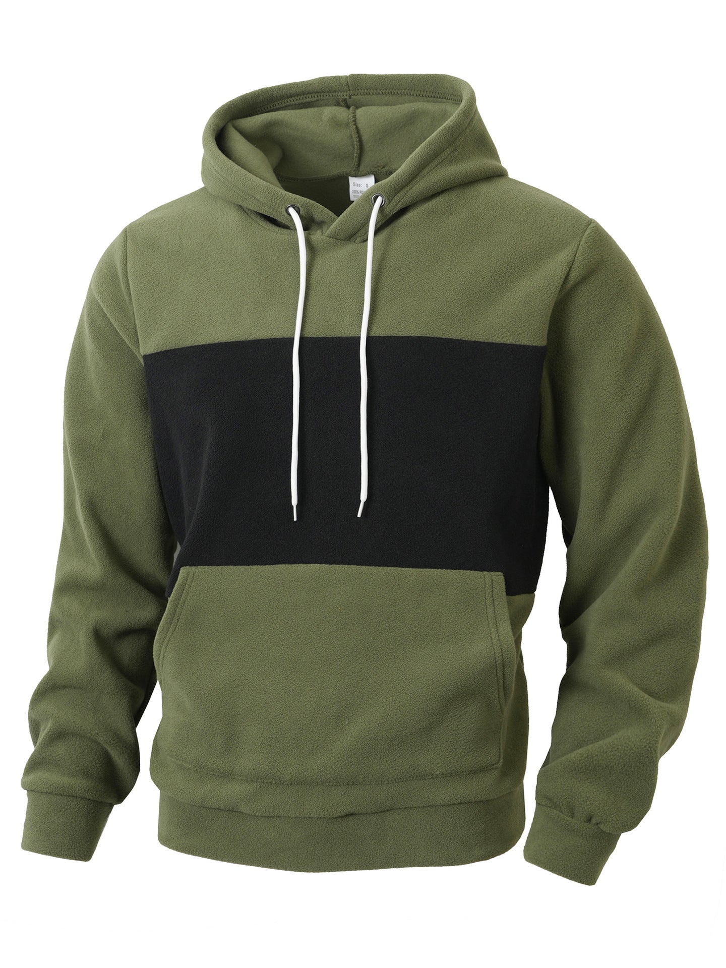 Herren Fleece-Hoodie mit innovativem Design Stilzeits