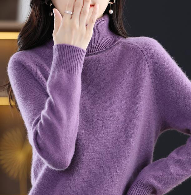 Damen Rollkragenpullover aus weichem Stilzeits