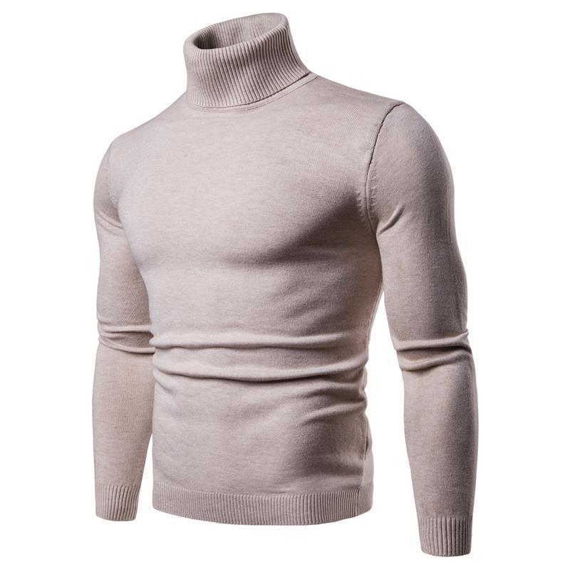 Herren Rollkragenpullover aus feiner Merinowolle Stilzeits