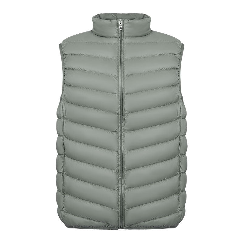 Damen Funktionssteppweste mit hohem Kragen und leichten Isolierung Stilzeits