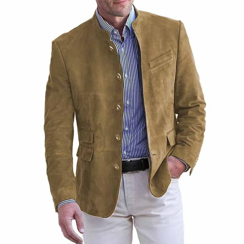 Herren elegante und modische Anzugjacke aus hochwertigem Stilzeits
