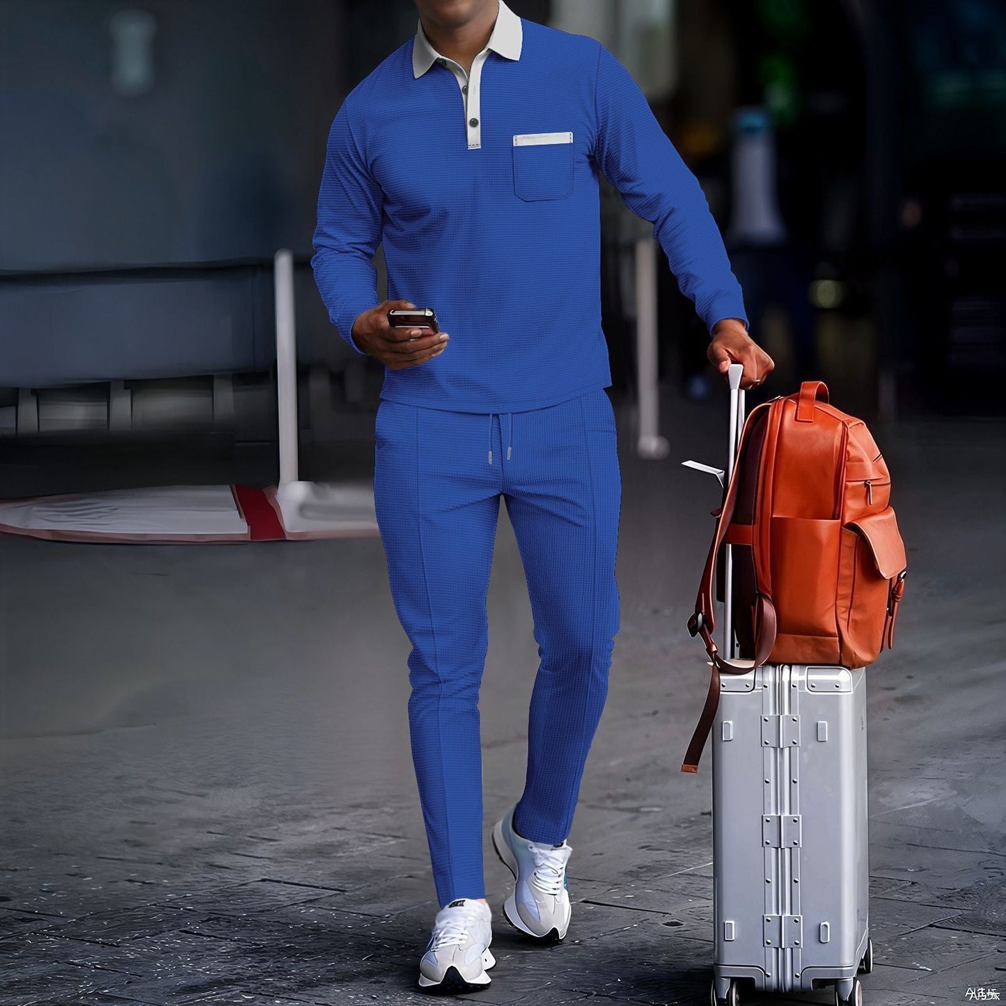 Herren Freizeit Sportanzug Stilzeits