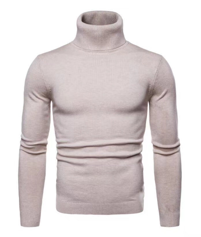 Herren Rollkragenpullover aus hochwertiger Baumwolle Stilzeits