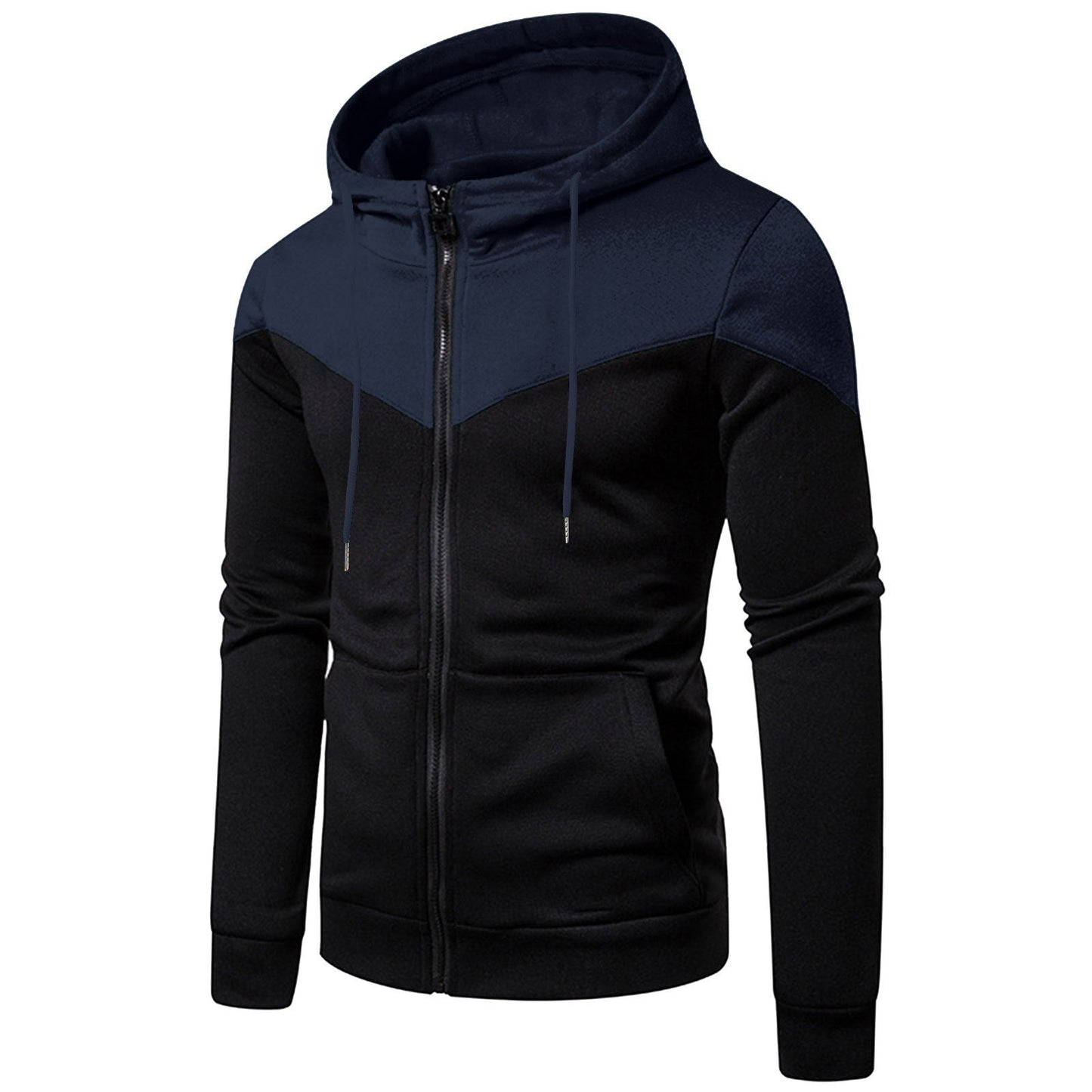 Herren sportliche Kapuzenjacke Stilzeits