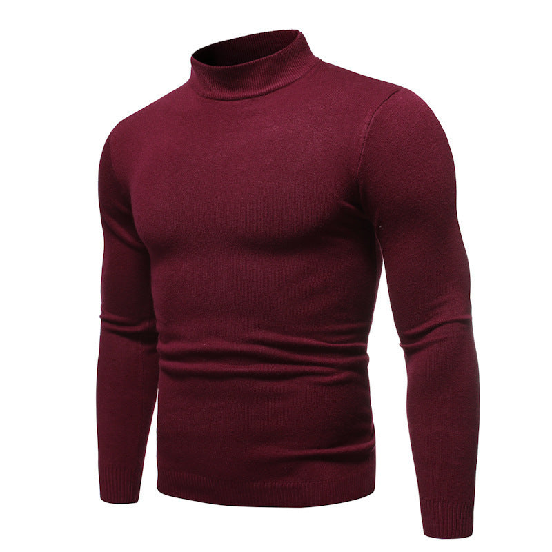Herren zeitloser Rollkragenpullover Stilzeits