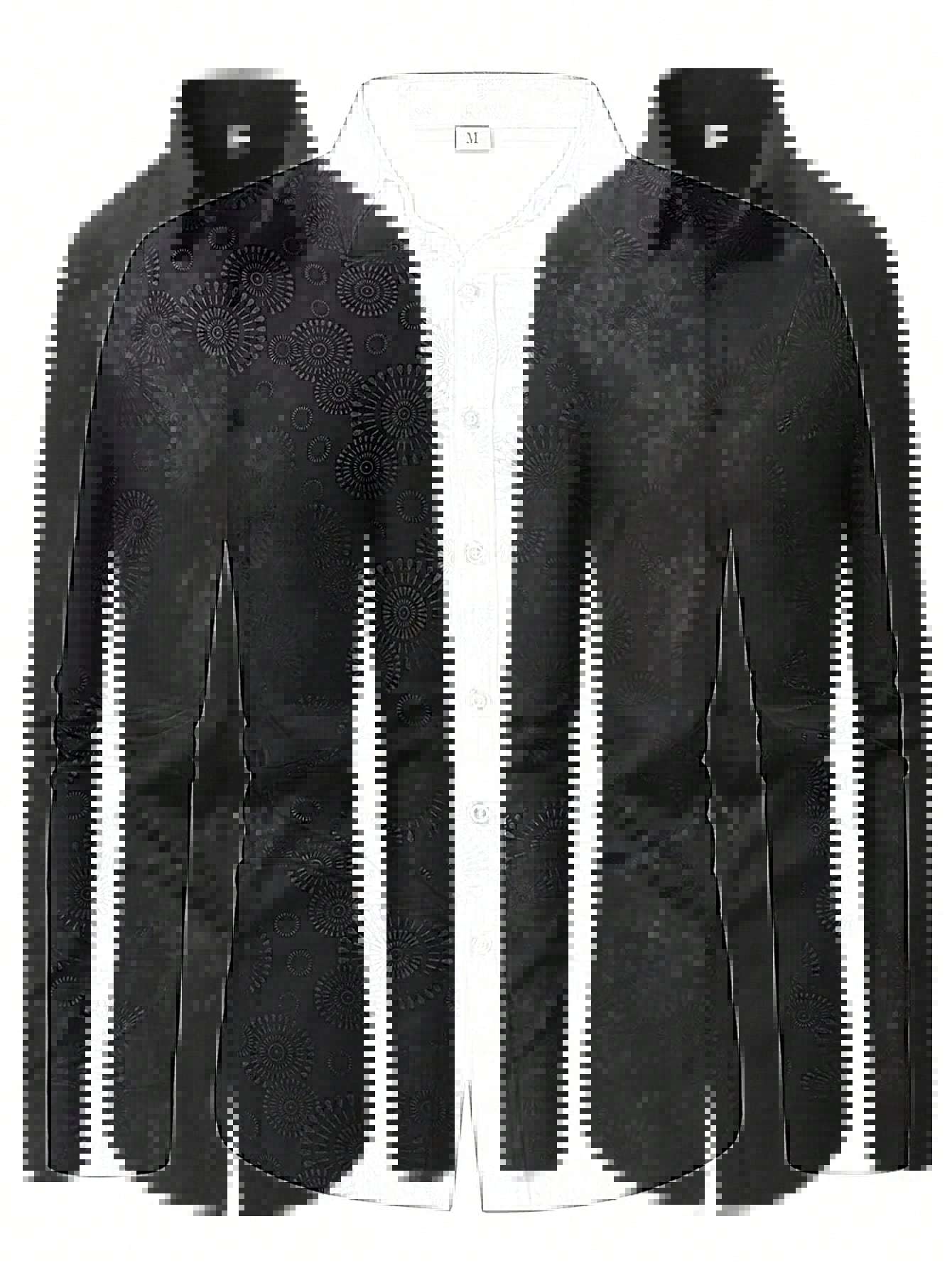 Herren Hemd mit feinem Musterdruck Stilzeits