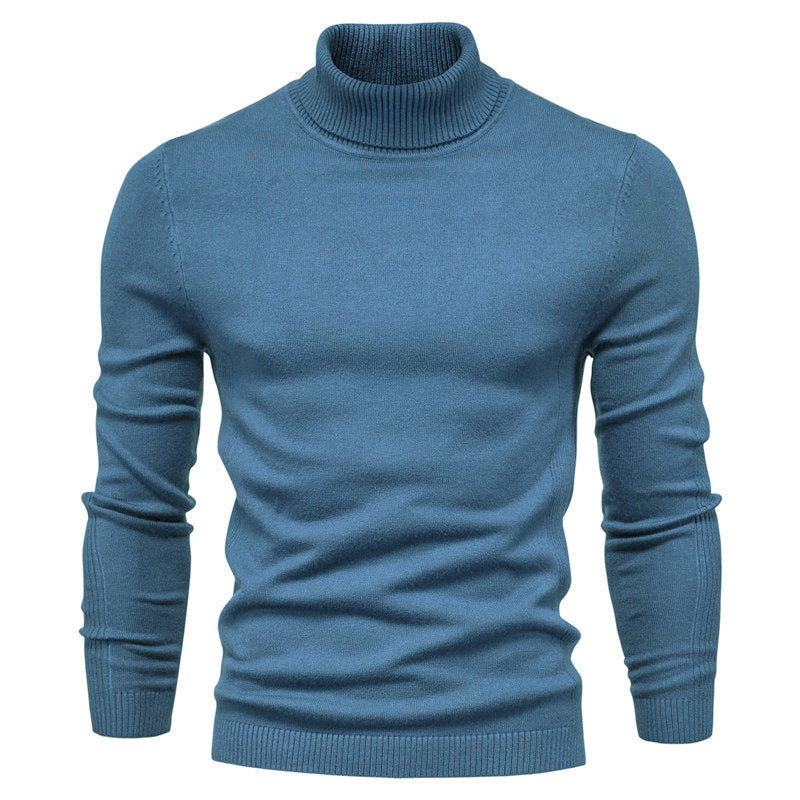 Herren Grober Rollkragenpullover aus wärmendem Material mit strukturierter Oberfläche Stilzeits