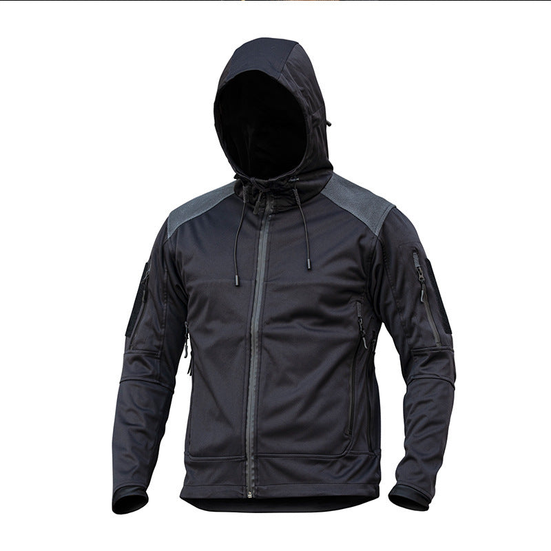Herren funktionale Outdoor-Jacke mit isolierter Steppstruktur Stilzeits
