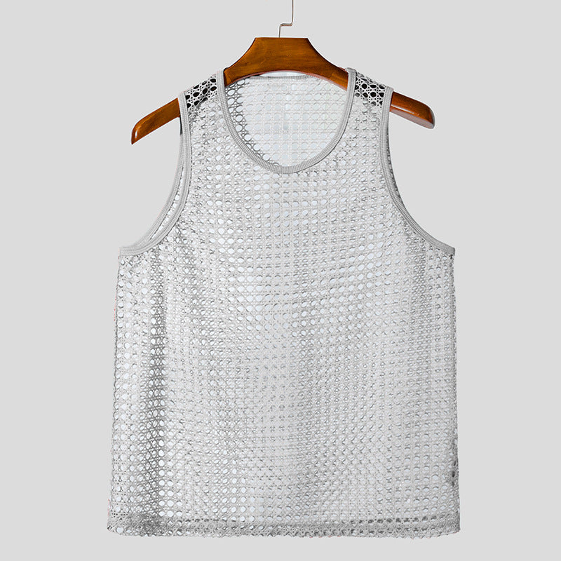 Herren Mesh Sporttanktop Stilzeits