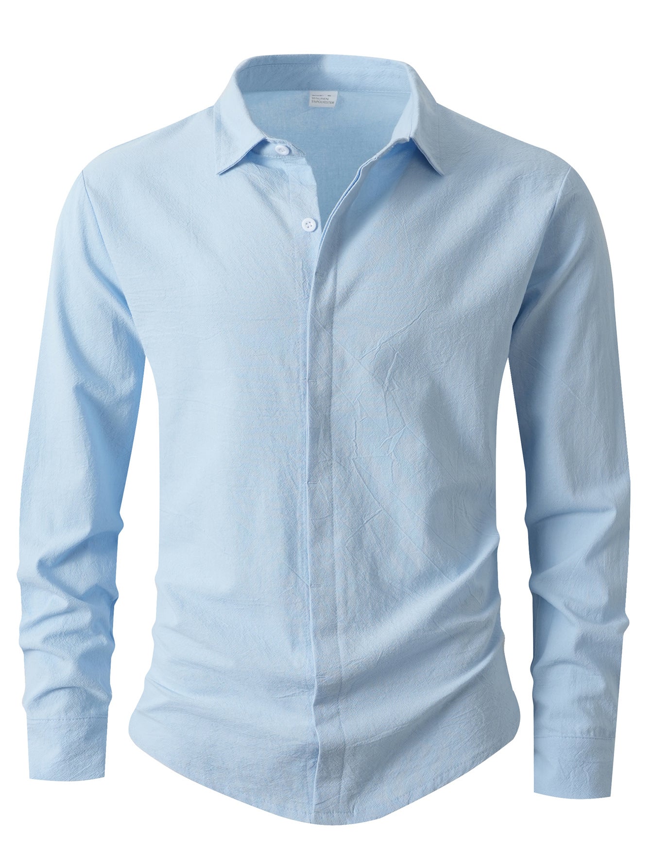 Herren Elegantes Casual-Hemd mit Slim-Fit Schnitt Stilzeits