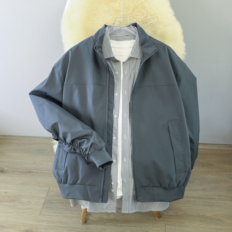 Herren Übergangsjacke mit elastischen Armöffnungen und praktischen Taschen Stilzeits