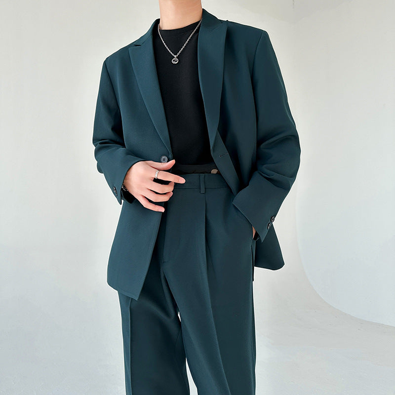 Herren eleganter Anzugblazer mit modernem Schnitt und feinem Innenfutter Stilzeits