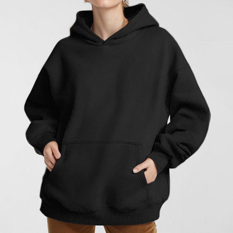 Damen Hoodie-Kleid Stilzeits