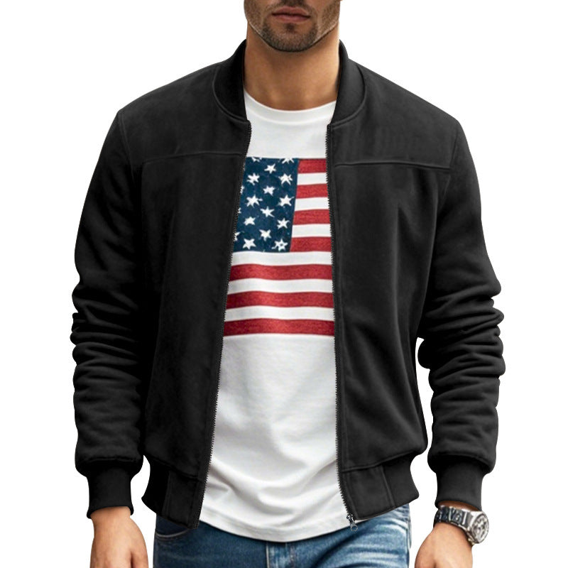 Herren Bomberjacke mit modernem Schnitt und praktischen Taschen Stilzeits