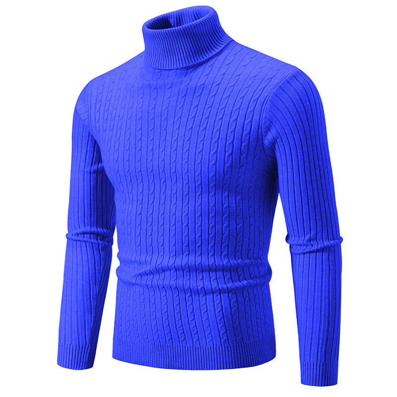 Herren Rollkragenpullover aus komfortabler Strickqualität Stilzeits