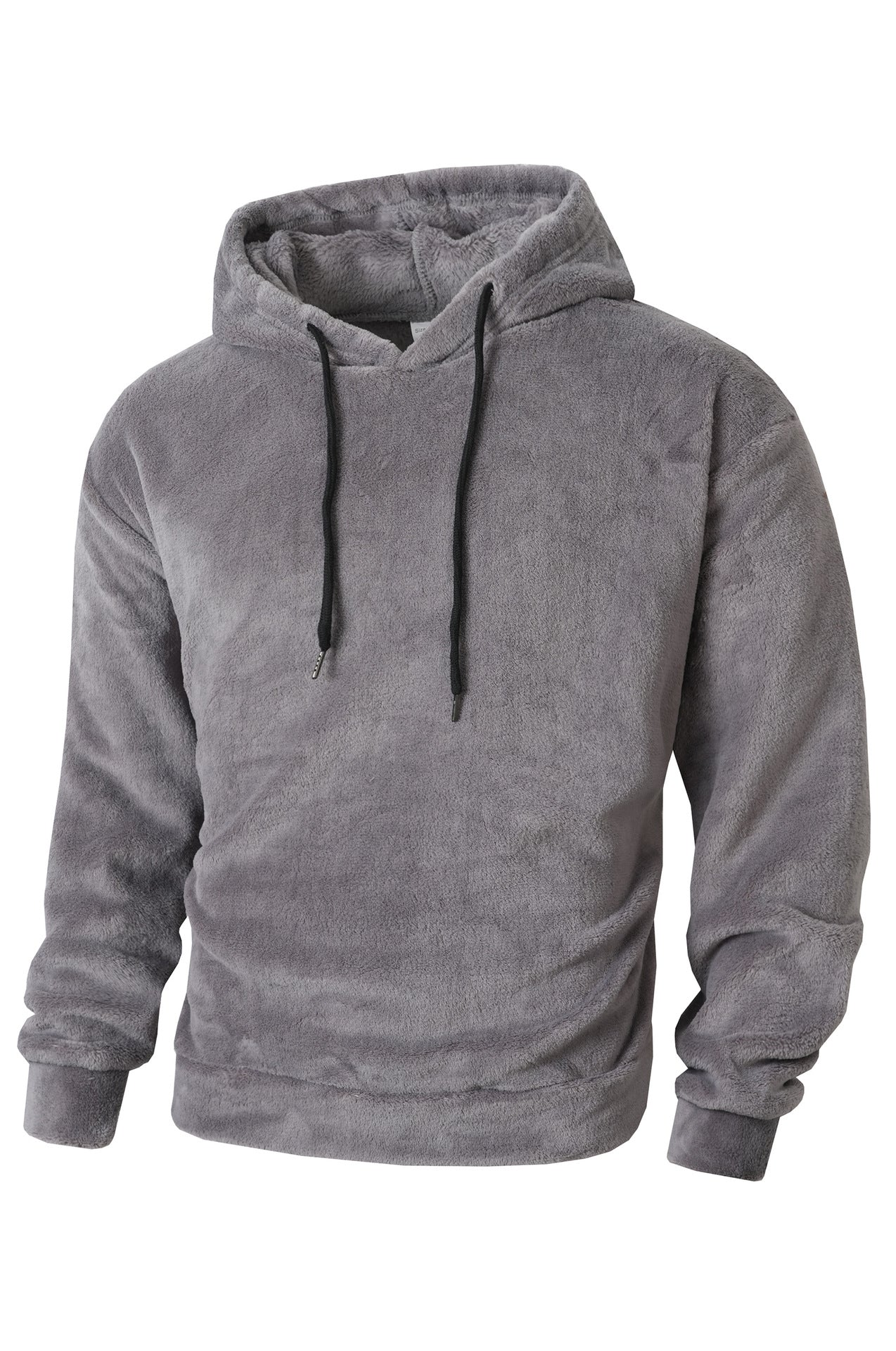 Herren Kuscheliger Fleece-Hoodie mit Kordelzug Stilzeits
