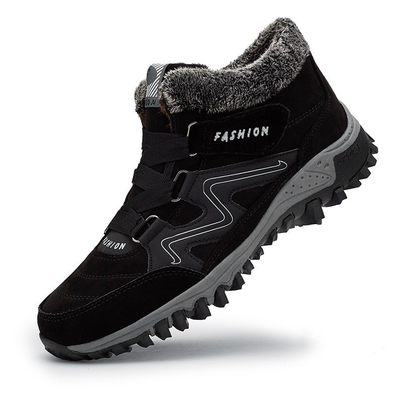 Damen Hochwertige Outdoor-Wanderschuhe mit isoliertem Futter und rutschfester Sohle Stilzeits