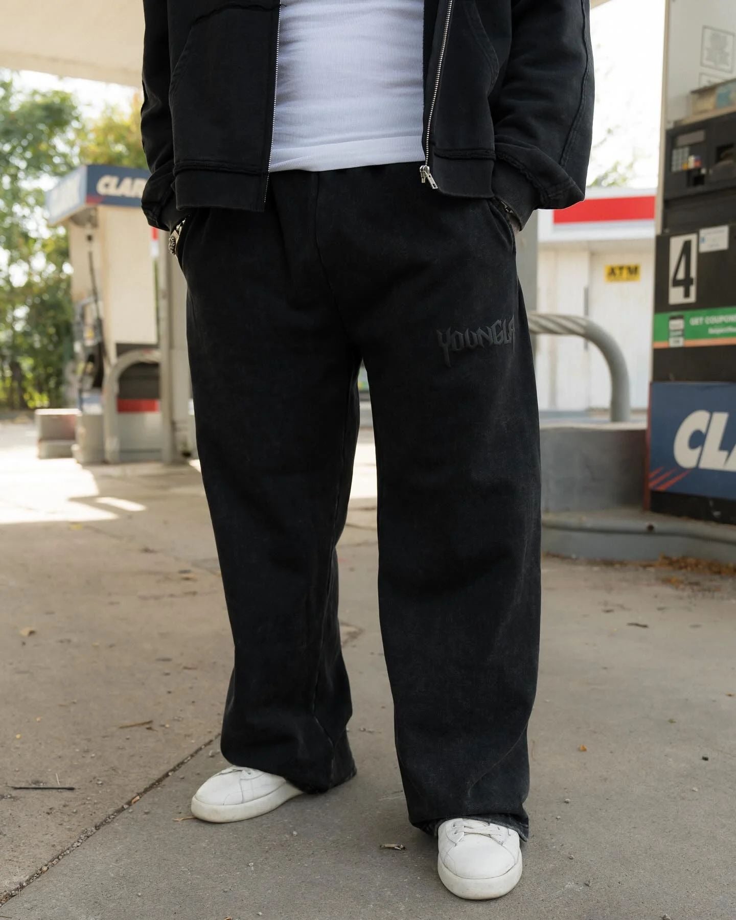 Herren bequeme Freizeithose mit seitlichen Eingrifftaschen und elastischem Bund Stilzeits