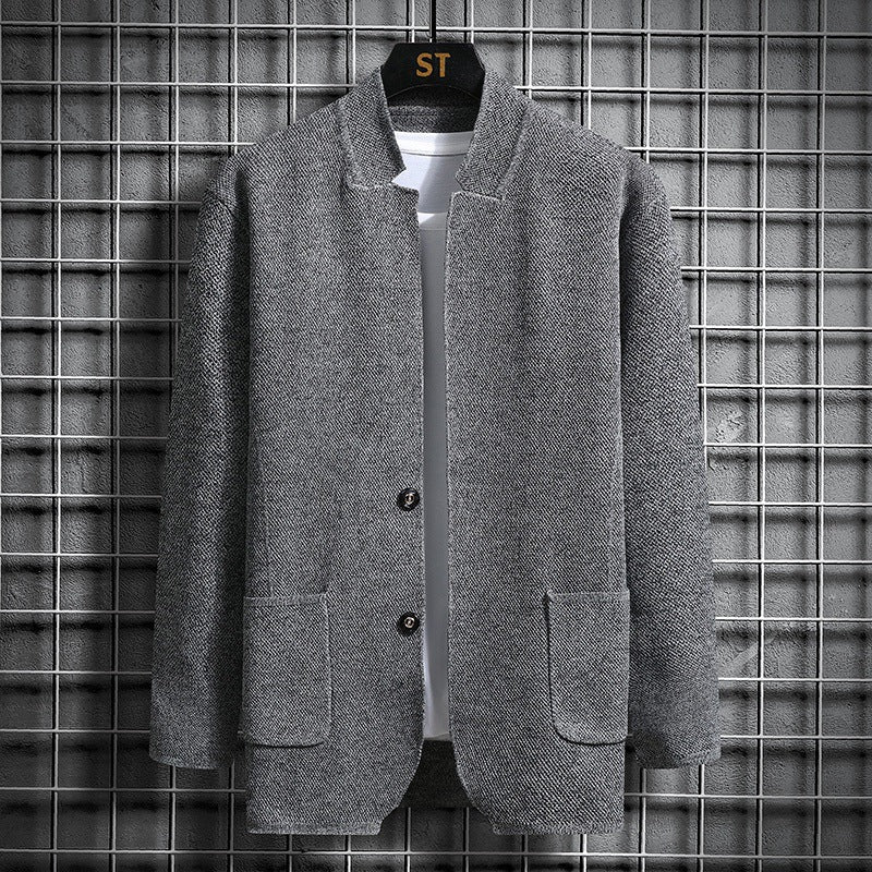 Damen elegante Jacke mit strukturiertem Design und praktischen Taschen Stilzeits