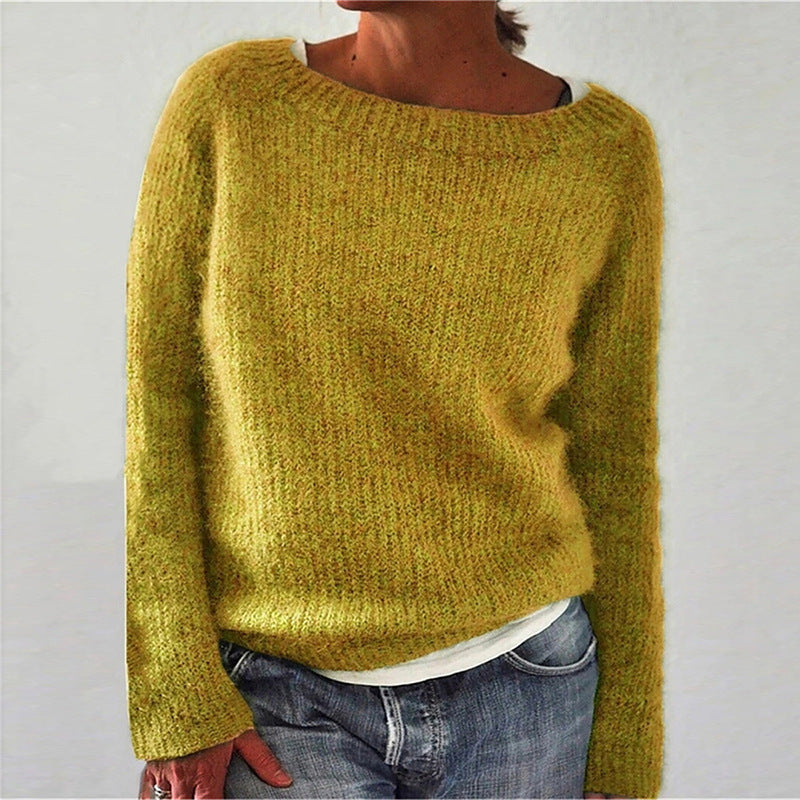 Traditioneller Damen-Strickpullover