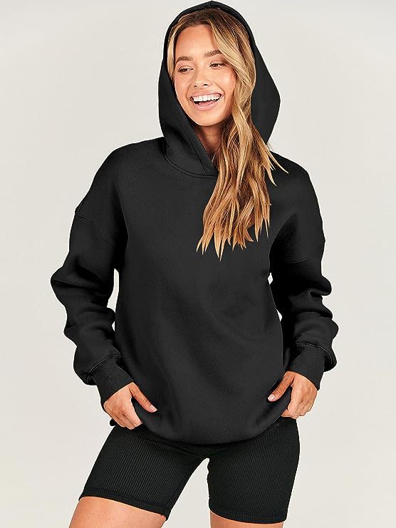 Damen Bequemer Oversized Hoodie Stilzeits