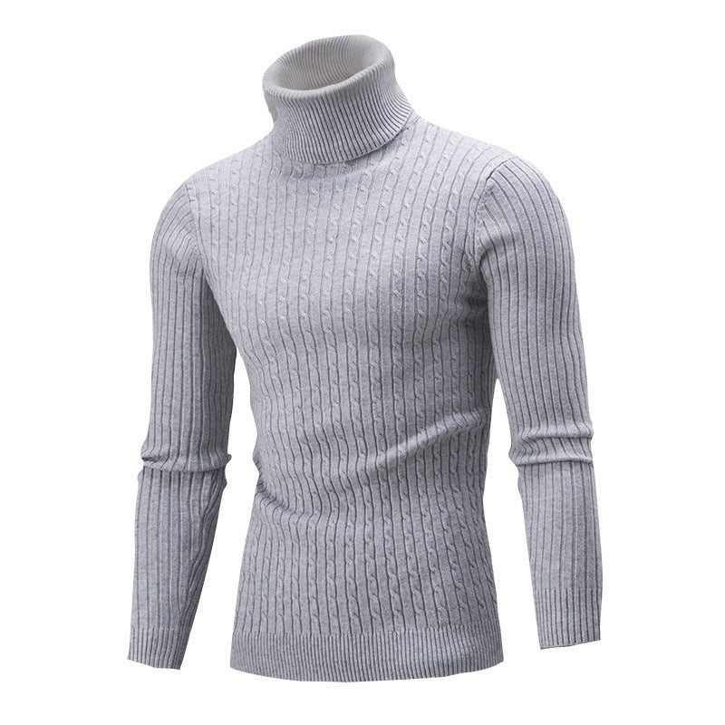 Herren Rollkragenpullover aus hochwertigem Strick Stilzeits